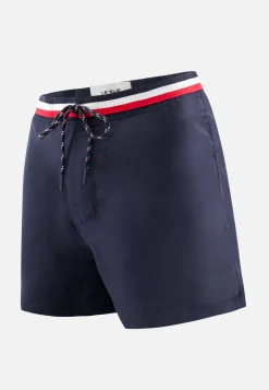 Le slip français Shorts De Bain<Short de bain court-Capitaine Marine Bleu