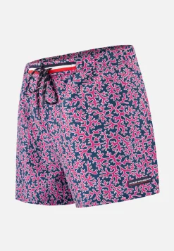 Le slip français Shorts De Bain<Short de bain court-Liamone Fleurs Rose