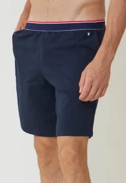 Le slip français Bas De Pyjamas|Bas De Pyjamas<Short de pyjama en coton-Zouzou Marine Bleu
