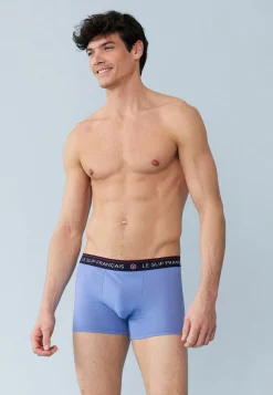 Le slip français Collection Cadeaux|Packs De Boxers<Six Pack boxers en coton-Pack 6 Boxer Redoutable Noir Marine Rouge Cerise Gris Chiné Bleu Jean Blanc