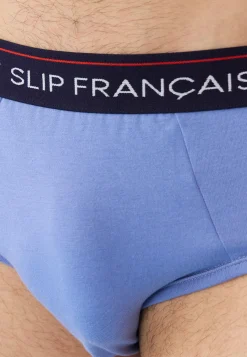 Le slip français Packs De Slips|Packs Sous-Vêtements<Six pack slips en coton-Pack 6 Slip Intrépide Noir Marine Rouge Cerise Gris Chiné Bleu Jean Blanc