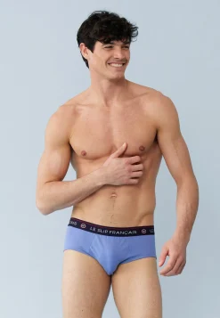 Le slip français Packs De Slips|Packs Sous-Vêtements<Six pack slips en coton-Pack 6 Slip Intrépide Noir Marine Rouge Cerise Gris Chiné Bleu Jean Blanc