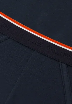 Le slip français Broderie 🪡|Slips<Slip échancré en coton-Jeff Marine Bleu