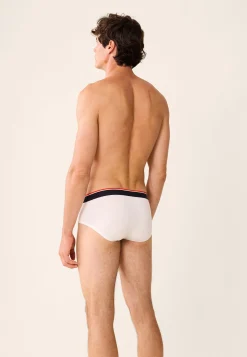 Le slip français Collaboration Armor Lux ⚓|Slips<Slip en coton LSF x Armor Lux-Ile Vierge Blanc