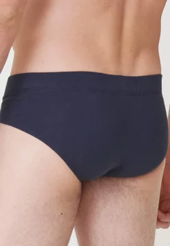 Le slip français Slips|Slips<Slip en coton milano-Orfeo Marine Bleu