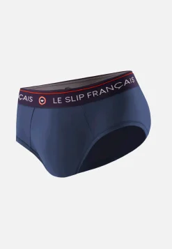 Le slip français Broderie 🪡|Slips<Slip en coton-Intrépide Acier Bleu
