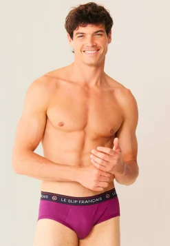 Le slip français Broderie 🪡|Slips<Slip en coton-Intrépide Betterave Rose