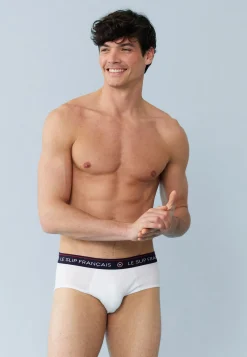 Le slip français Broderie 🪡|Slips<Slip en coton-Intrépide Blanc