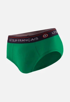 Le slip français Broderie 🪡|Slips<Slip en coton-Intrépide Epicéa Vert