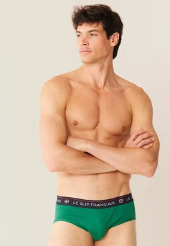 Le slip français Broderie 🪡|Slips<Slip en coton-Intrépide Epicéa Vert