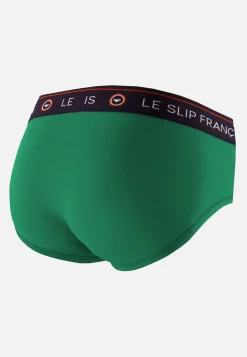 Le slip français Broderie 🪡|Slips<Slip en coton-Intrépide Epicéa Vert