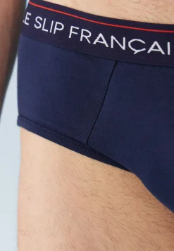 Le slip français Broderie 🪡|Slips<Slip en coton-Intrépide Marine Bleu