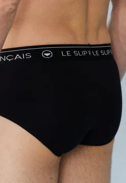 Le slip français Broderie 🪡|Slips<Slip en coton-Intrépide Noir