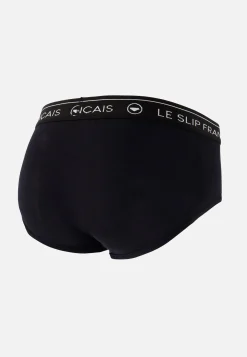 Le slip français Broderie 🪡|Slips<Slip en coton-Intrépide Noir