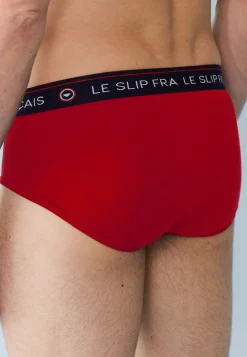 Le slip français Broderie 🪡|Slips<Slip en coton-Intrépide Cerise Rouge