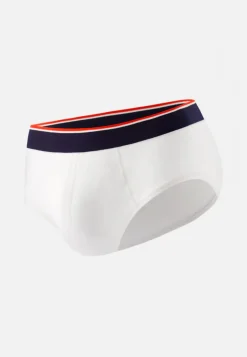 Le slip français Broderie 🪡|Slips<Slip en coton-Terrible Blanc