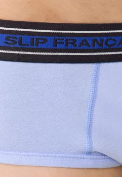 Le slip français Broderie 🪡|Slips<Slip en coton-Terrible Ciel Ceinture Indigo Bleu