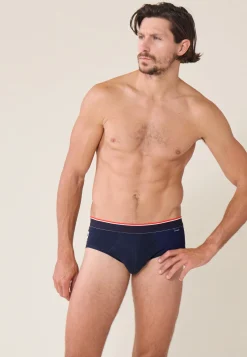 Le slip français Sous-Vêtements De Sports|Slips<Slip en coton-Terrible Marine XV de France Bleu