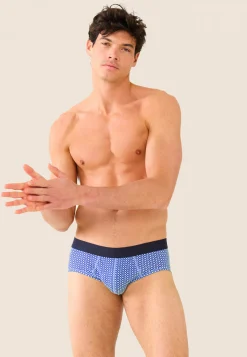 Le slip français Slips|Slips<Slip en coton-Terrible Caviar Éblouissant Bleu