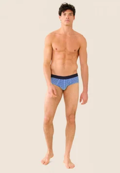 Le slip français Slips|Slips<Slip en coton-Terrible Caviar Éblouissant Bleu