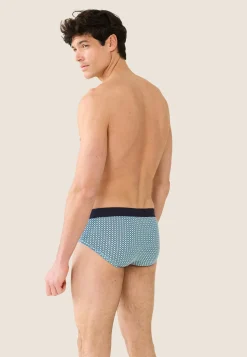 Le slip français Slips|Slips<Slip en coton-Terrible Caviar Plongée Vert