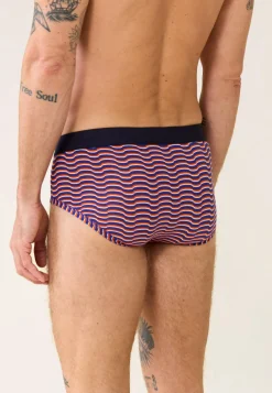 Le slip français Slips|Slips<Slip en coton-Terrible Écume Tango Éblouissant Bleu