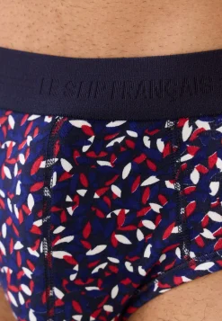 Le slip français Slips|Slips<Slip en coton-Terrible Gavotte Marine Indigo Bleu