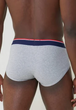 Le slip français Broderie 🪡|Slips<Slip en coton-Terrible Chiné Gris