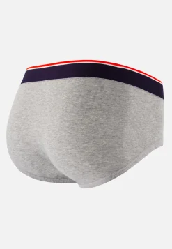 Le slip français Broderie 🪡|Slips<Slip en coton-Terrible Chiné Gris