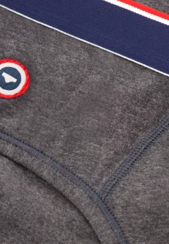 Le slip français Broderie 🪡|Slips<Slip en coton-Terrible Anthracite Gris