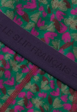 Le slip français Slips|Slips<Slip en coton-Terrible Imprimé Poppy Epicea Betterave Rose