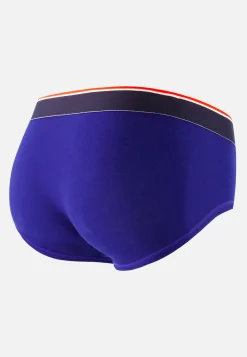 Le slip français Broderie 🪡|Slips<Slip en coton-Terrible Indigo Bleu