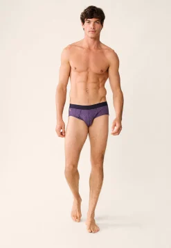 Le slip français Collection Cadeaux|Slips<Slip en coton-Terrible Kdo Violet