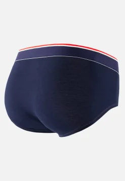 Le slip français Broderie 🪡|Slips<Slip en coton-Terrible Marine Bleu