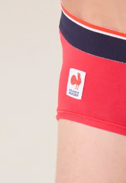 Le slip français Slips|Slips<Slip en coton-Terrible Bleu Marine XV de France Rouge