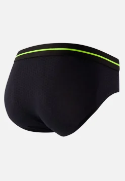 Le slip français Sous-Vêtements De Sports|Slips<Slip en polyamide-Mike Training Fluo Noir