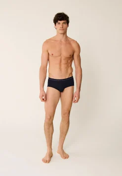 Le slip français Slips|Slips<Slip en viscose-Audacieux - Marine LSF Bleu