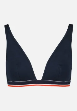 Le slip français Soutiens-Gorge<Soutien-gorge foulard en coton-Angèle Marine Bleu