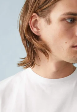 Le slip français Hauts De Pyjamas|Hauts De Pyjamas<Tee-shirt manches longues en coton-Jeannot Blanc