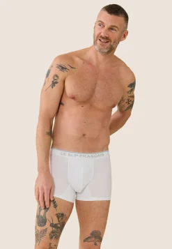 Le slip français Packs De Boxers|Sous-Vêtements De Sports<Trio de boxers de sport-Pack Trio Boxer Guillaume Marine Noir Blanc Bleu