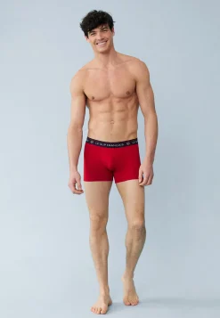 Le slip français Collection Cadeaux|Packs De Boxers<Trio de boxers en coton-Pack Trio Boxer Redoutable Marine Blanc Rouge Bleu