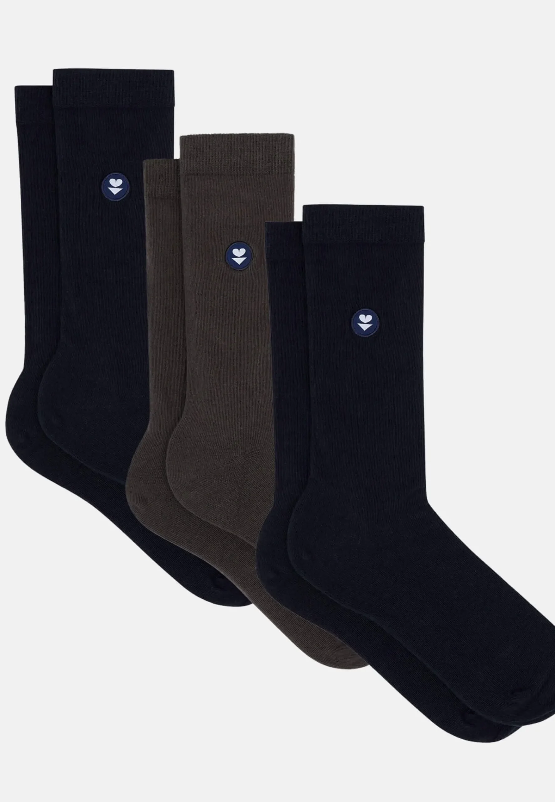 Le slip français Pack De Chaussettes|Packs De Chaussettes<Trio de chaussettes mi-hautes-Lucas trio Bleu