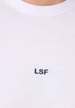 Le slip français Hauts<T-shirt col rond en coton milano-Renaud Blanc