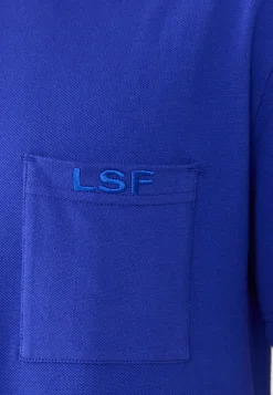 Le slip français Hauts<T-shirt en piqué en coton-Noa Éblouissant Bleu