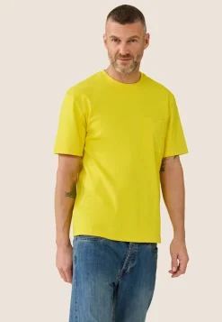 Le slip français Hauts<T-shirt Homme en coton-Sasha Soleil Jaune