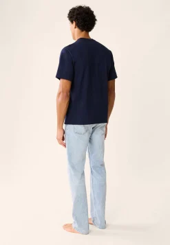 Le slip français Hauts|Collaboration Armor Lux ⚓<T-shirt LSF x Armor Lux-Eckmuhl Marine Bleu