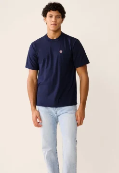 Le slip français Hauts|Collaboration Armor Lux ⚓<T-shirt LSF x Armor Lux-Eckmuhl Marine Bleu