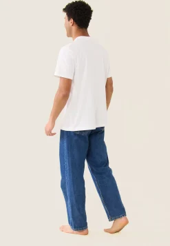 Le slip français Hauts<T-shirt mixte col rond en coton-Jean-P Intrépide Blanc